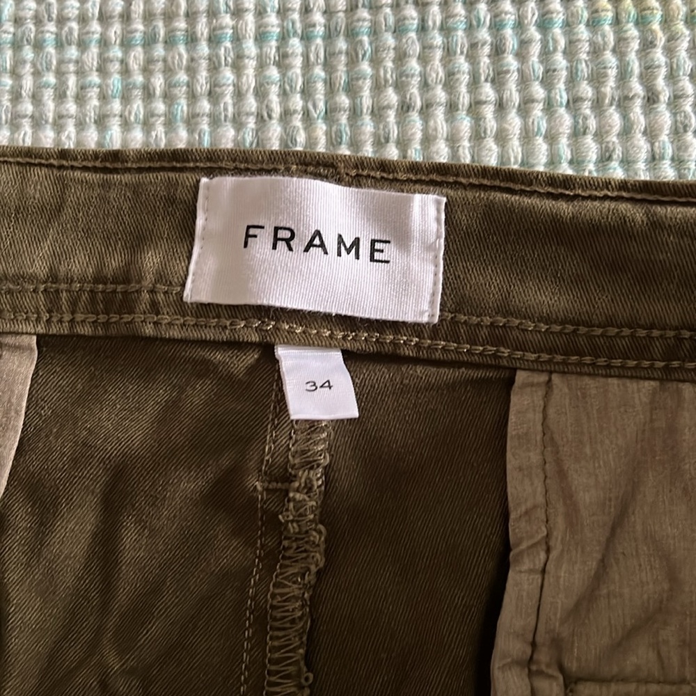 Frame Lyocell-Blend Jogger Pants Size 34 - image 7